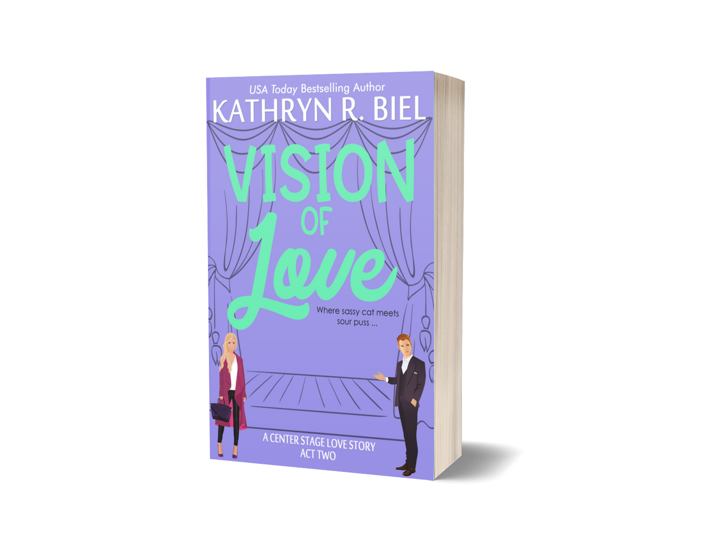 Vision of Love (A Center Stage Love Story, Act 2) (Signed Paperback)